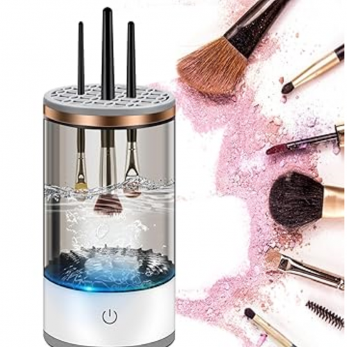 MÁQUINA LIMPIADOR BROCHAS DE MAQUILLAJE